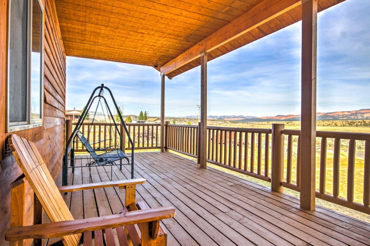 Rustic Bryce Canyon Home With Deck On Sevier River! Hatch Exteriör bild